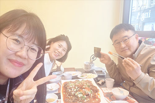 지니, 릴리와 함께하는 존의 식탁!