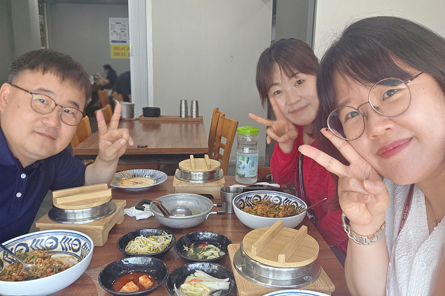 앤, 릴리와 함께하는 존의 식탁!